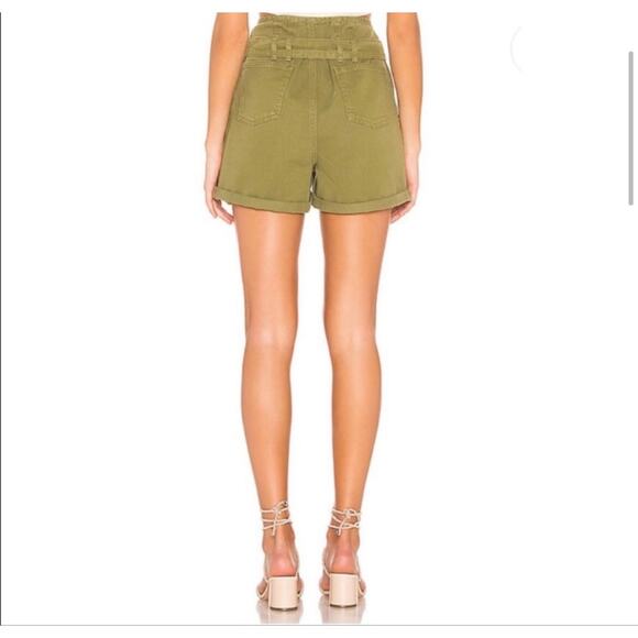 Free People Cindy Utility High Waisted Shorts Size 0 - Picture 3 of 9